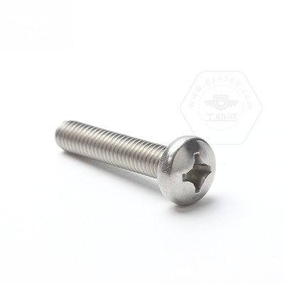 <a href=http://www.windhamtechnology.com/ target='_blank'>工業(yè)熊</a>304不銹鋼A2-50十字槽盤頭螺釘GB818